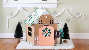 DIY Cardboard Gingerbread House for Pets: A Festive, Eco‑Friendly Gift