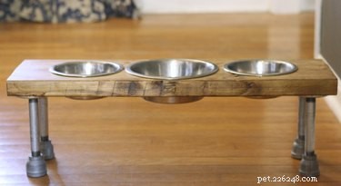 DIY Elevated Dog Feeder: Stylish, Functional, Rustic Design