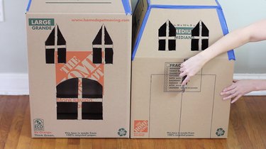Create a Spooky Pet House from Cardboard Boxes for Halloween