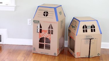 Create a Spooky Pet House from Cardboard Boxes for Halloween