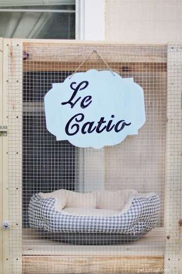 Transform an IKEA Shelf into a Stylish Catio for Your Cat