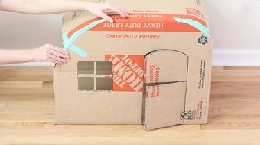 Create a Charming Vintage Cat Camper from Cardboard Boxes – Step-by-Step DIY Guide