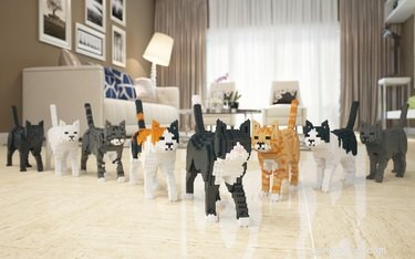 Stunning Life‑Sized LEGO Cat & Dog Sculptures That Will Blow Your Mind