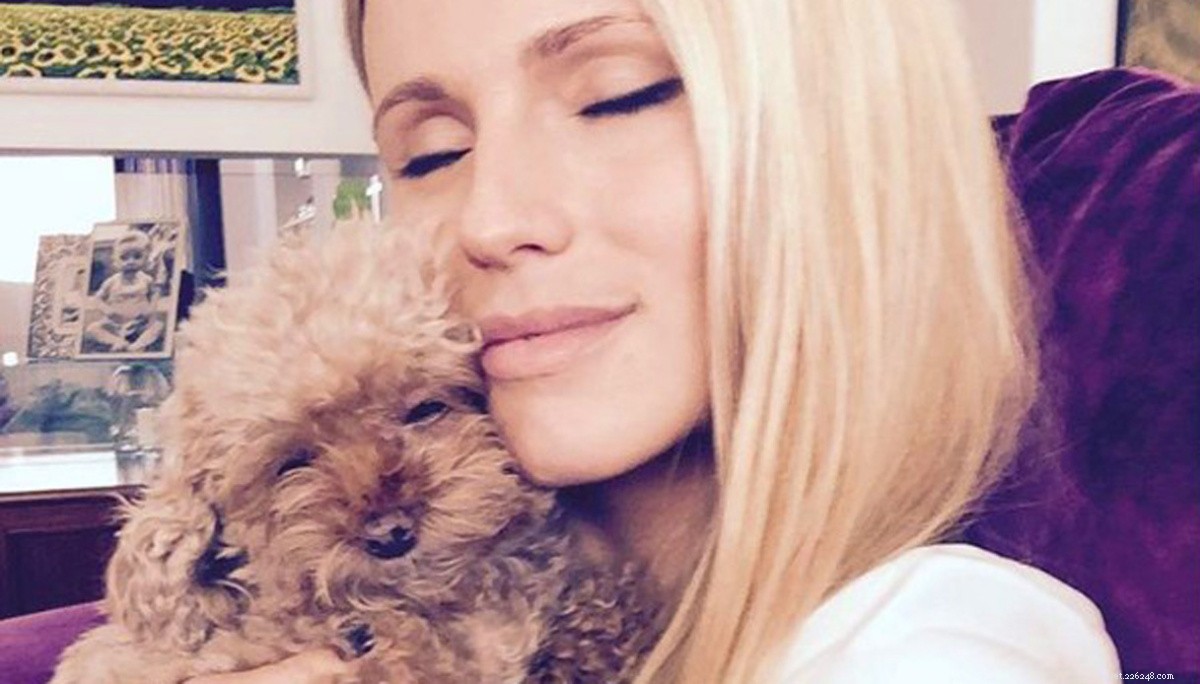 Michelle Hunziker Shares Heartwarming Bond with Her Dog Lilly