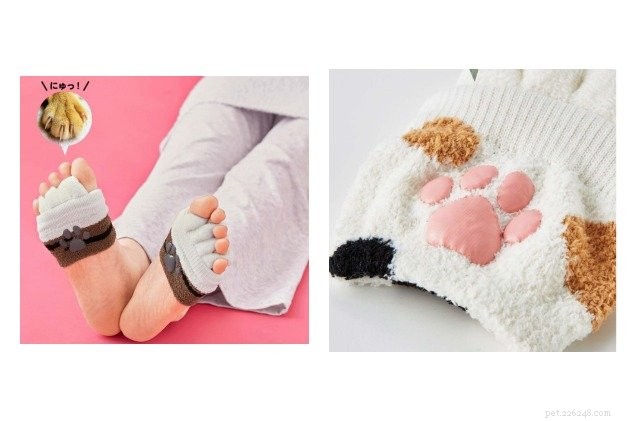 Embrace Your Inner Cat with Stylish Feline Eye Masks & Paw Socks