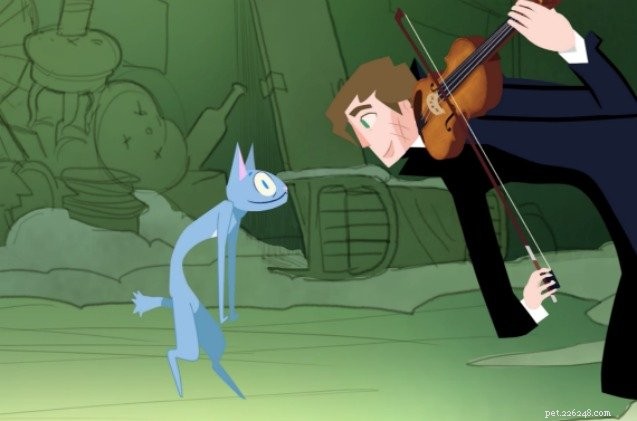 Grammy-Winner Augustin Hadelich Brings Classical Music to Street Cats in Charming Animation