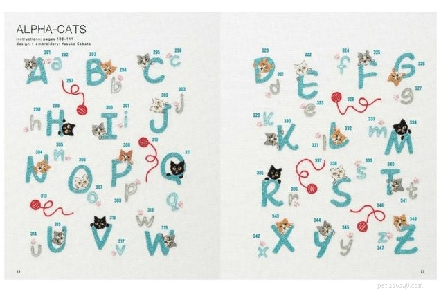 Celebrate Your Cat Lady Pride with Elegant Feline Embroidery Patterns