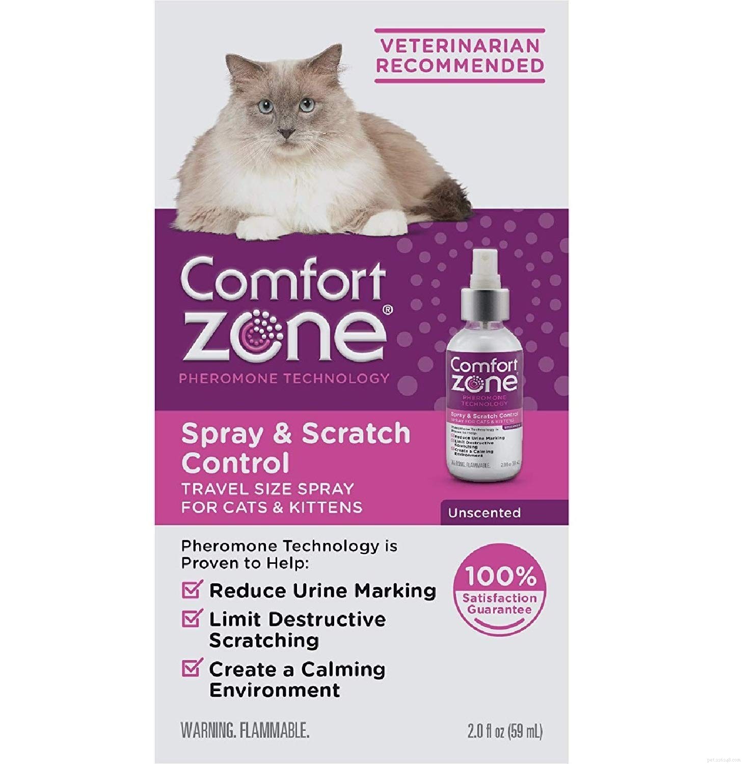 Top Cat Pheromone Sprays for Stress Relief & Calm