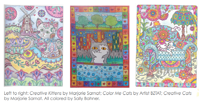 Calm Your Mind: Stress Relief with a Cat-Themed Coloring Book