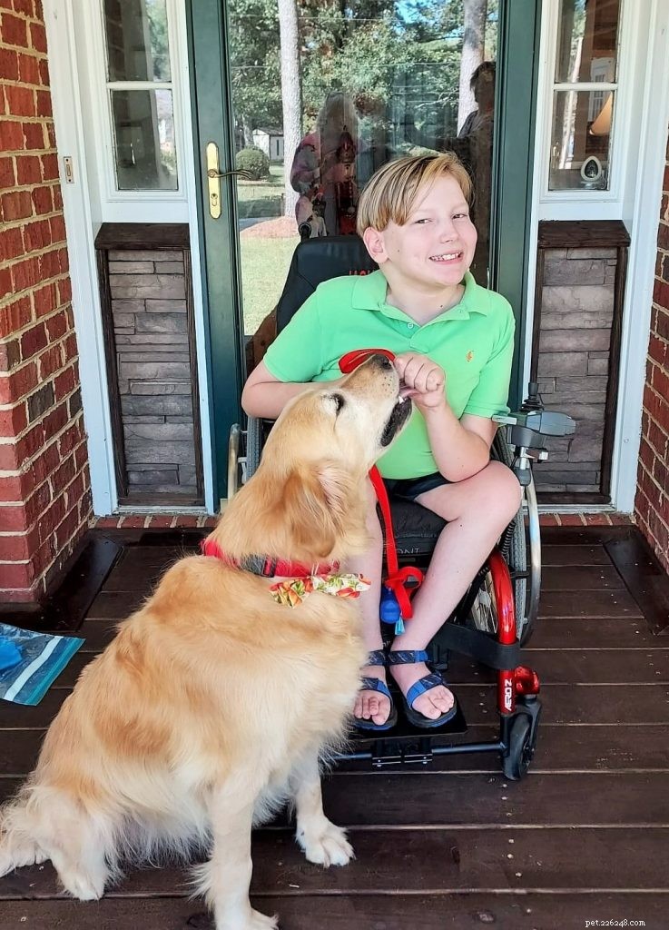 Teen with Spinal Disorder Leads Rescue of Injured Turkey Dog, Archie