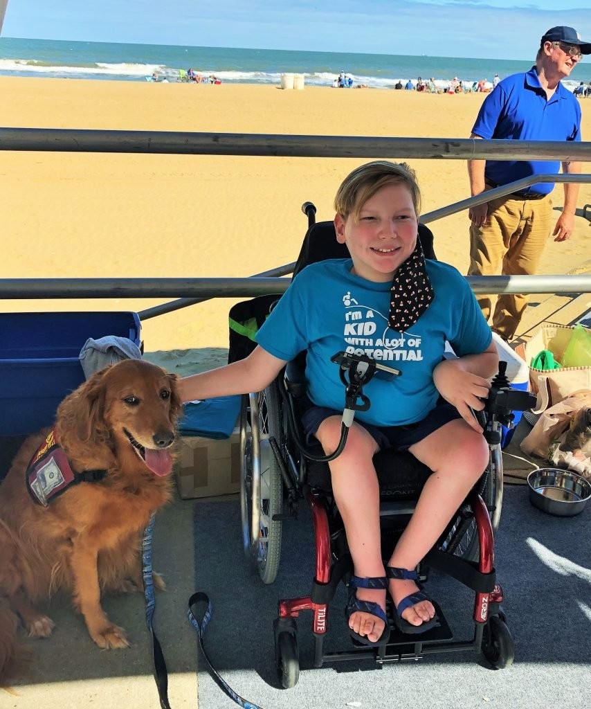 Teen with Spinal Disorder Leads Rescue of Injured Turkey Dog, Archie