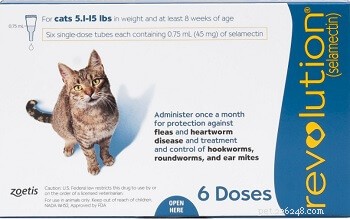 Revolution for Cats: Safe, Effective Spot‑On Protection Against Fleas, Ticks, Parasites & Heartworms