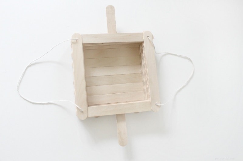 DIY Bird Feeder from Craft Sticks – Easy, Eco-Friendly, & Bird-Attracting