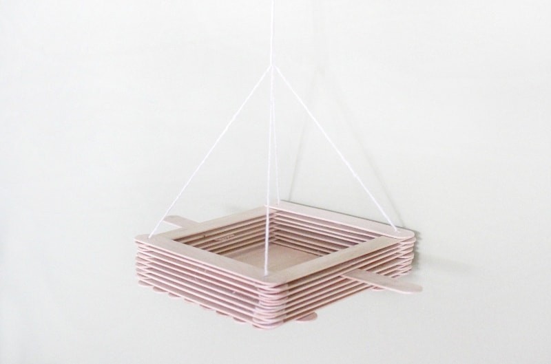 DIY Bird Feeder from Craft Sticks – Easy, Eco-Friendly, & Bird-Attracting