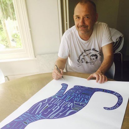 Partnering with Bob Mortimer: Bid on an Exclusive Signed Cat Print to Support Our Feline Care Fund