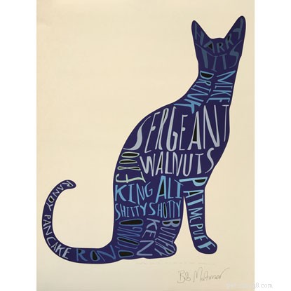 Partnering with Bob Mortimer: Bid on an Exclusive Signed Cat Print to Support Our Feline Care Fund