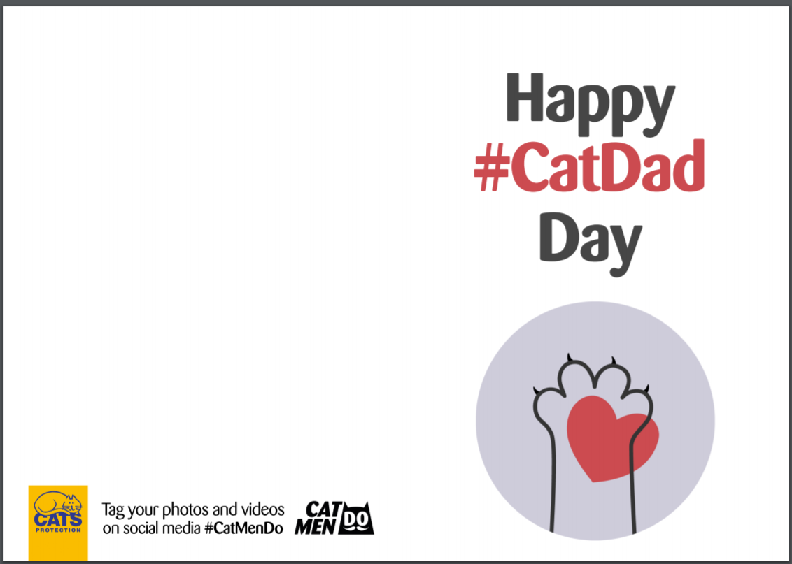 Free Cat-Themed Father s Day Cards for Proud Cat Dads