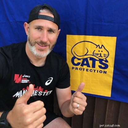 Cats Protection Fundraiser Completes Driveway Marathon After London Marathon Postponement