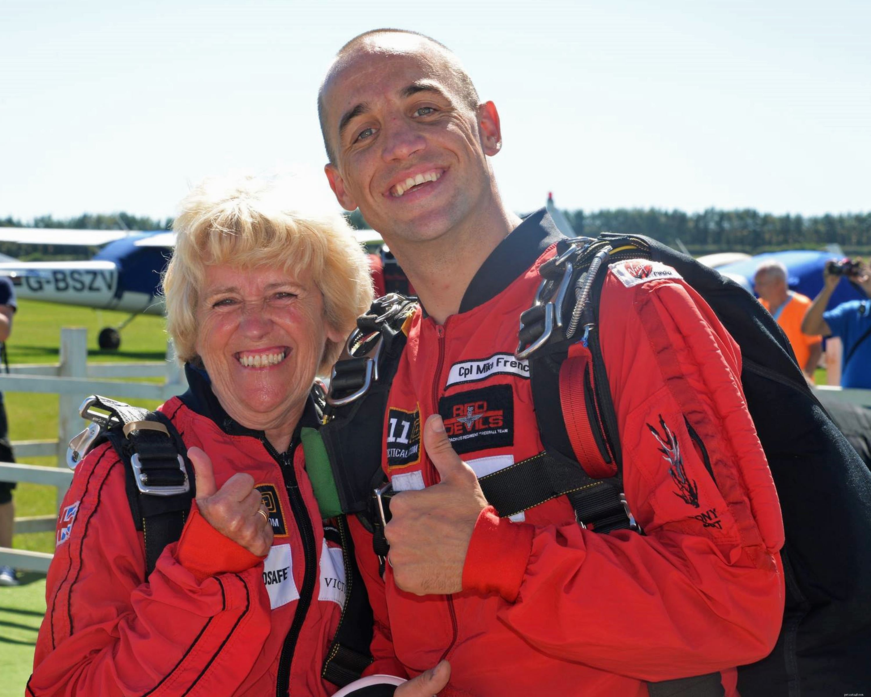 70-Year-Old Volunteers Dorothy Hyman and Cherry Lorberg Plan 110mph Wing‑Walk to Fundraise for Cats in Dorset