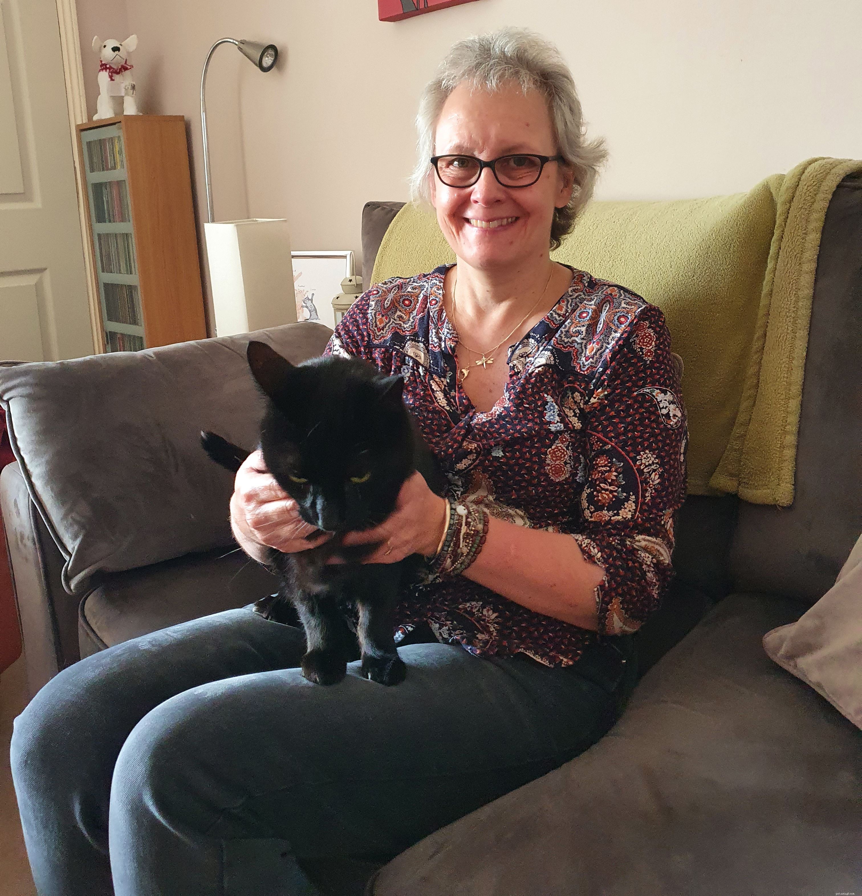 Sarah Muir Donates to Cat Welfare After Her Pets  Comfort Aids Her Overcome Cancer During Lockdown