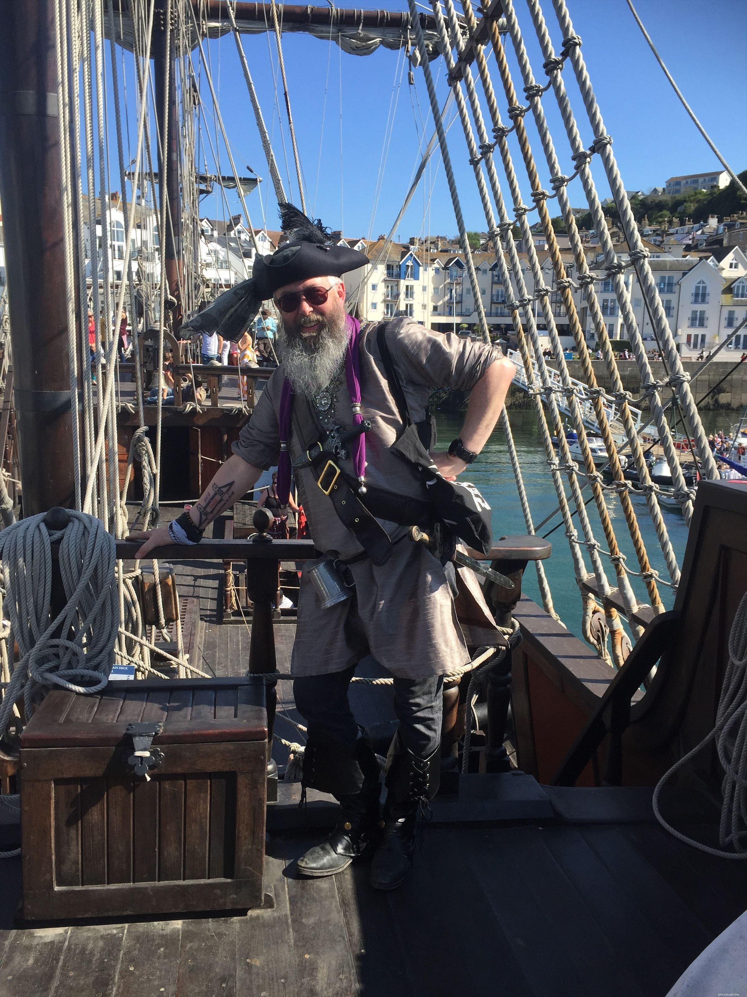 Kevin the Pirate: Marathon Training Saved His Life, Now He Races to Fund Cat Welfare