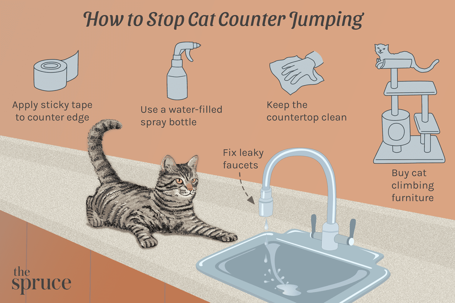 Stop Cats from Jumping on Kitchen Counters: Safe, Proven Strategies