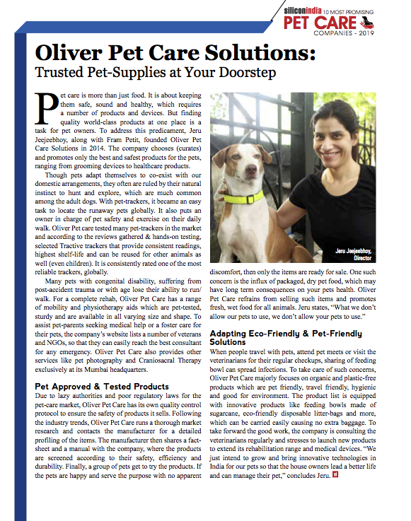 Top 10 Pet Care Companies to Watch in 2019