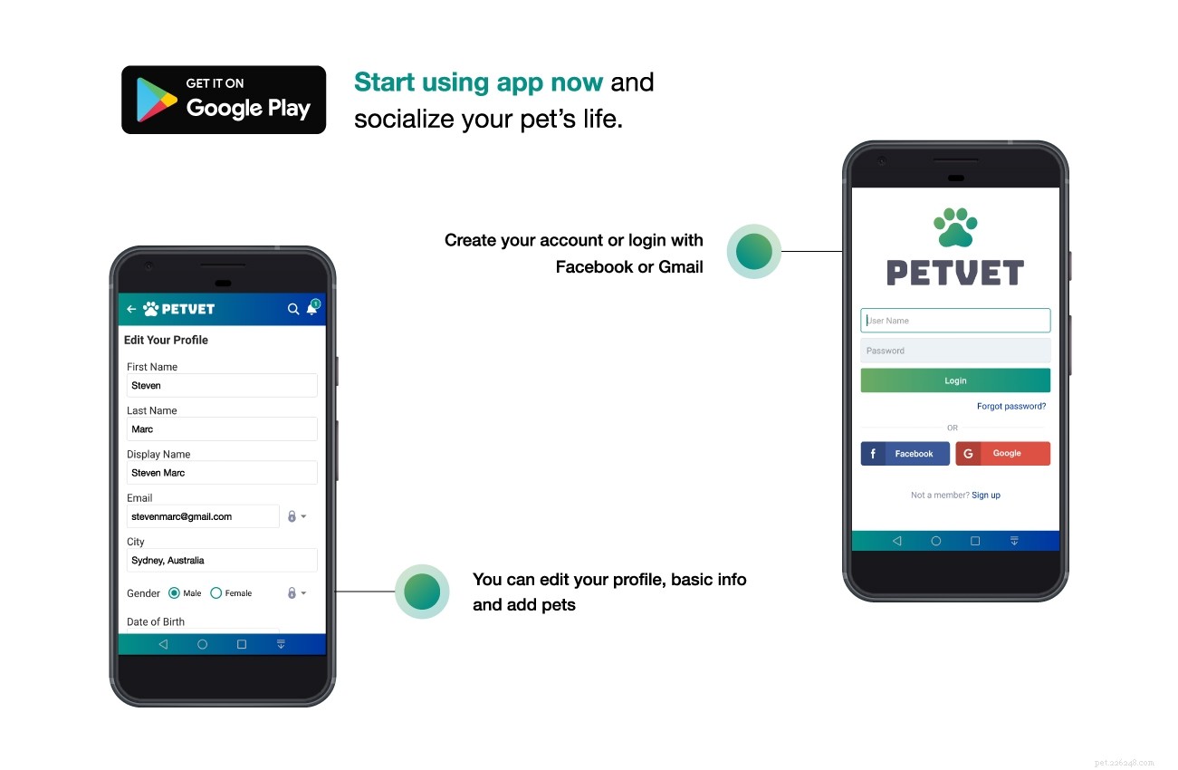 PETVET: Connect, Share, and Celebrate Your Pet with a Global Community