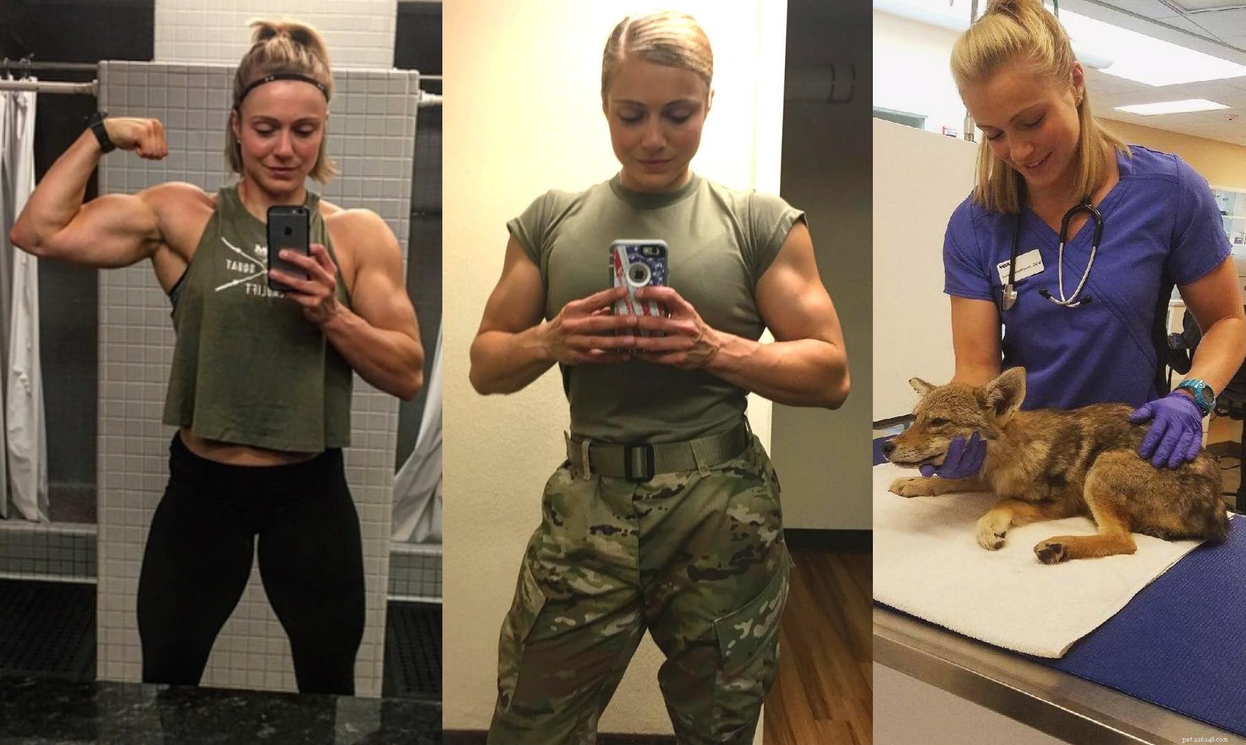 Army Veterinarian Danica Goodheart Saves Two Dogs in New Hampshire: A Tale of Courage and Compassion