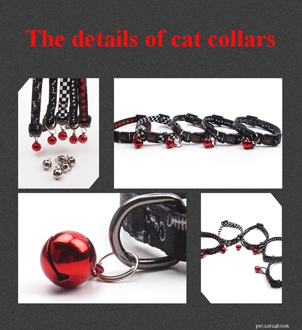 Premium Adjustable Polyester Cat Collar – Soft, Customizable Sublimation Print – QQPETS