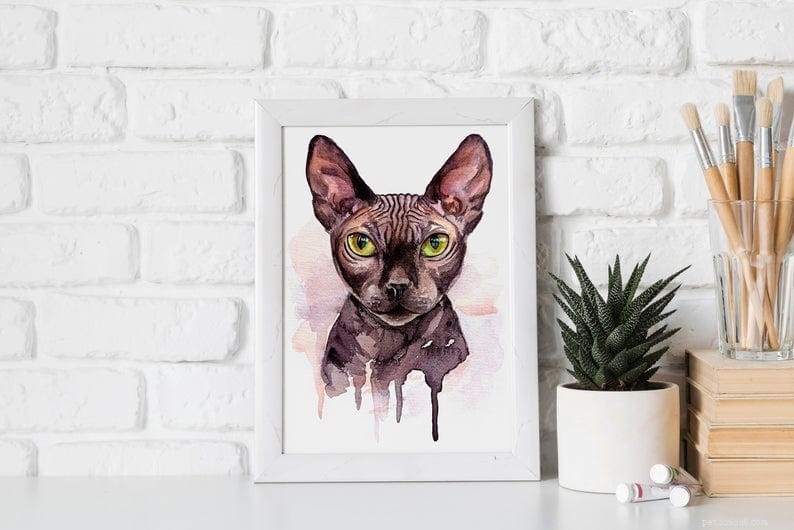 8 Must-Have Etsy Gifts for Sphynx Cat Enthusiasts