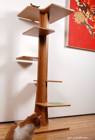 Square Cat Habitat s Baobab Cat Tree – 6ft Tall, Premium Cat Tower