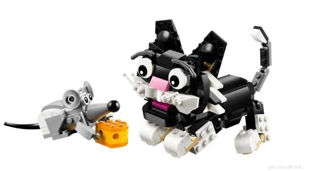 LEGO Creator 31021 Furry Creatures: Build a Cat, Puppy, or Rabbit