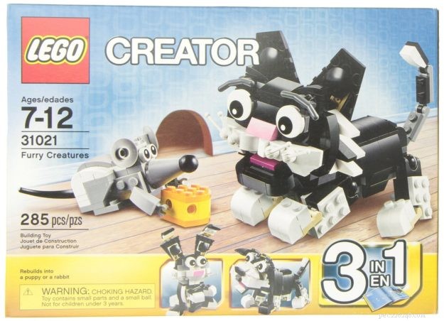 LEGO Creator 31021 Furry Creatures: Build a Cat, Puppy, or Rabbit