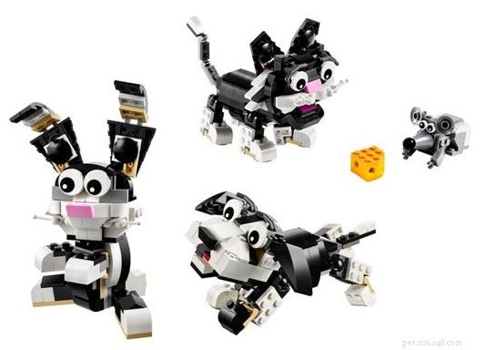 LEGO Creator 31021 Furry Creatures: Build a Cat, Puppy, or Rabbit
