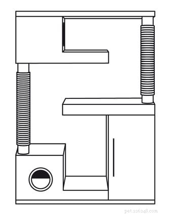 Discover CatFrame: Premium All-in-One Modern Cat Tree House