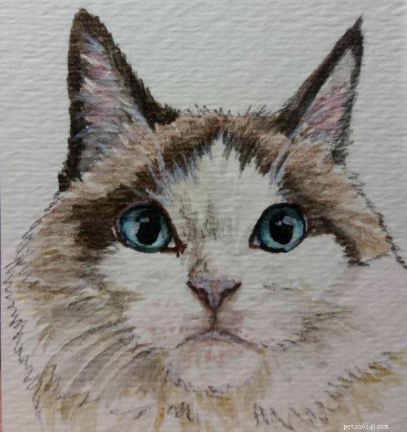 Behind the Brush: Interview with Cat Portrait Artist Halie French