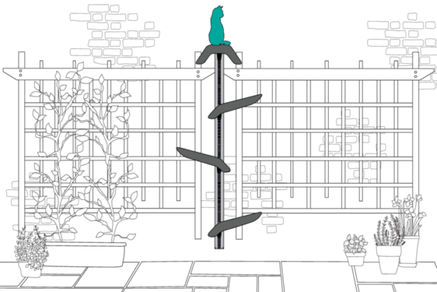 Catipilla: Modular Wall‑Mounted Cat Climber for Indoor & Outdoor Use