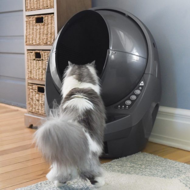 Litter‑Robot 3 Open Air Now in Sleek Grey – Grab the Black Friday Bundle Deal
