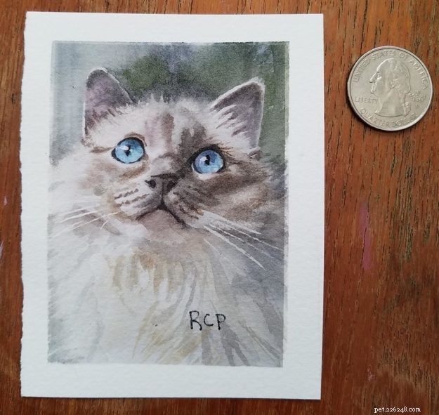 Meet Rachel Parker: Cat Portrait Artist & Watercolor Master