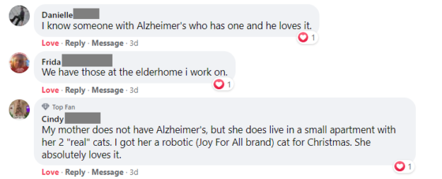 Joy For All Lifelike Robotic Cat – A Gentle Companion for Alzheimer’s Patients