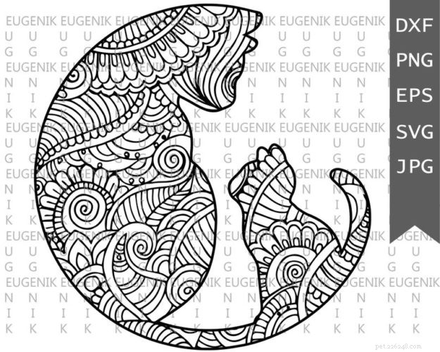 Discover 9 Inspiring Cat Zentangles for Mindful Relaxation