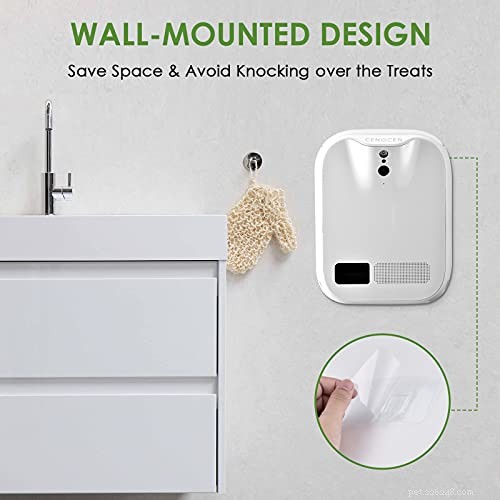 Smart Remote Cat Treat Dispenser – Reward & Connect From Anywhere
