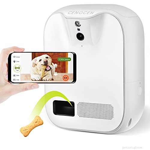 Smart Remote Cat Treat Dispenser – Reward & Connect From Anywhere