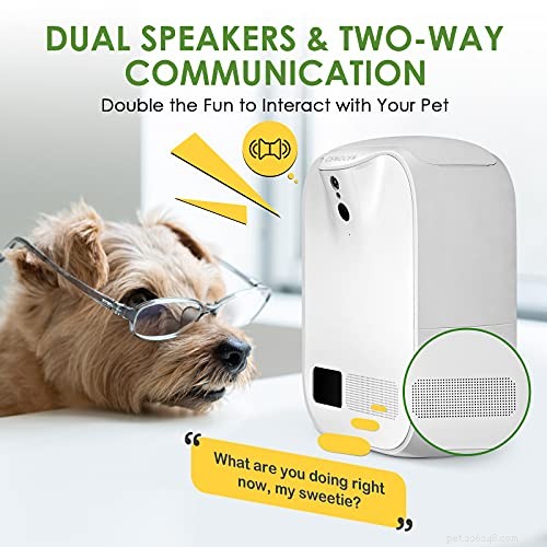 Smart Remote Cat Treat Dispenser – Reward & Connect From Anywhere