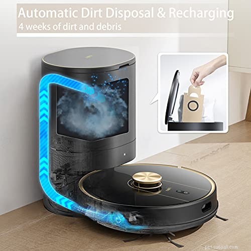 Uoni V980 Robot Vacuum: Powerful, Slim, Self‑Charging & Self‑Emptying