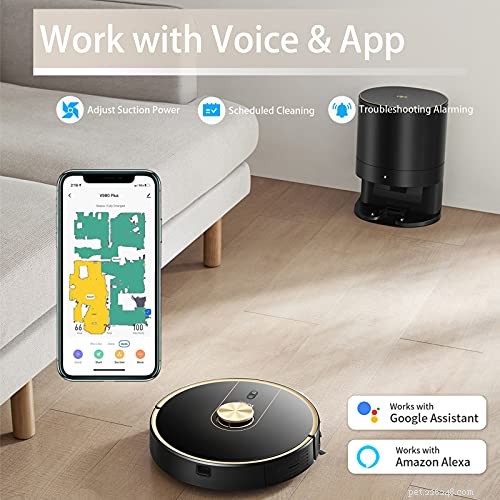 Uoni V980 Robot Vacuum: Powerful, Slim, Self‑Charging & Self‑Emptying