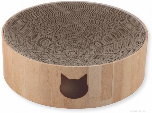 Celebrate Our 14th Birthday: Win a Necoichi Cozy Cat Scratcher Bowl