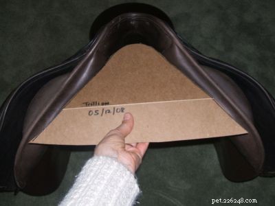 Create an Accurate Wither Trace for Perfect Saddle Fit