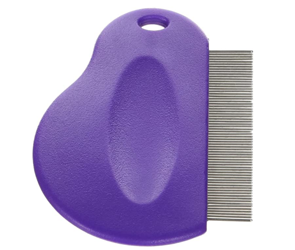 Master Grooming Tools Contoured Grip Comb: The Ultimate Flea & Debris Removal for Dogs & Cats